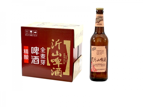 晋中啤酒招商加盟-500ml全麦芽啤酒棕瓶